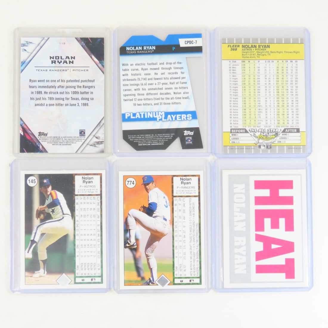 30 Mixed Nolan Ryan Baseball Csrds - 5