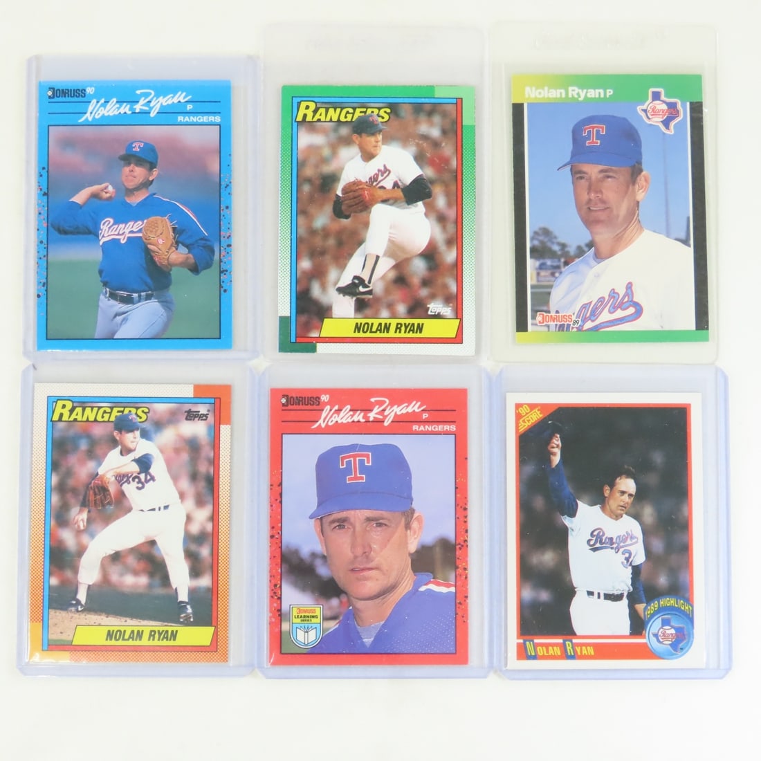 30 Mixed Nolan Ryan Baseball Csrds - 6