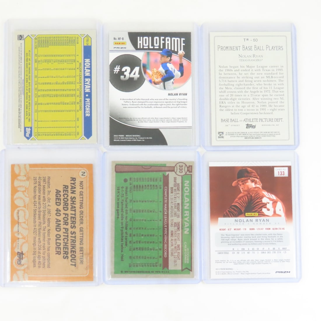 30 Mixed Nolan Ryan Baseball Csrds - 9
