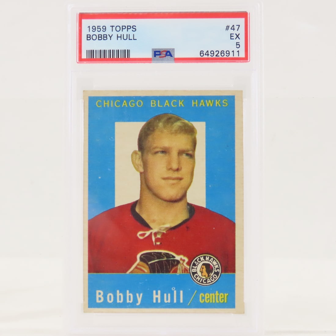 1959 Topps Bobby Hull #47 PSA 5 EX (1 of 4)