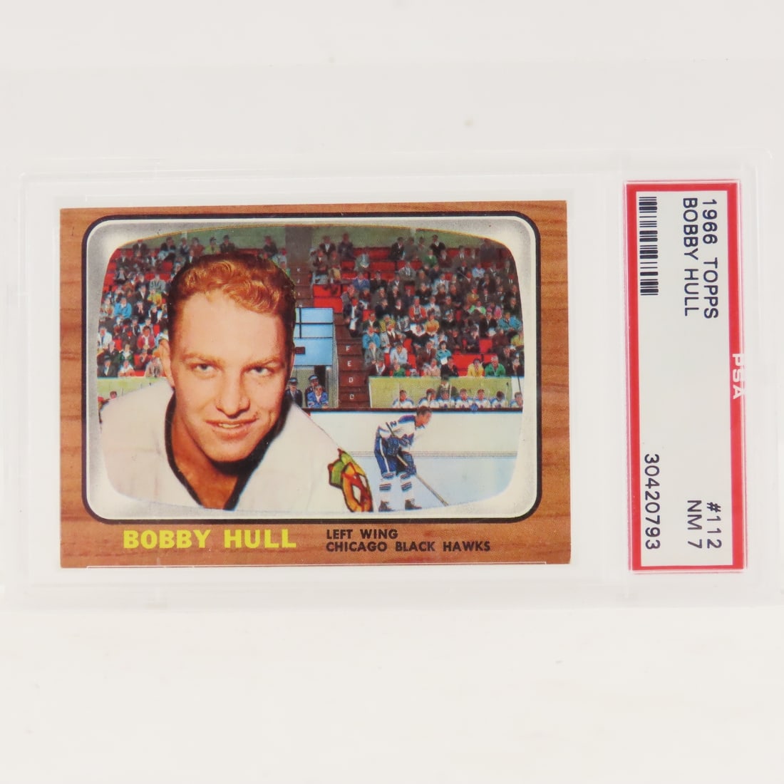1966 Topps Bobby Hull #112 PSA 7 NM (1 of 5)