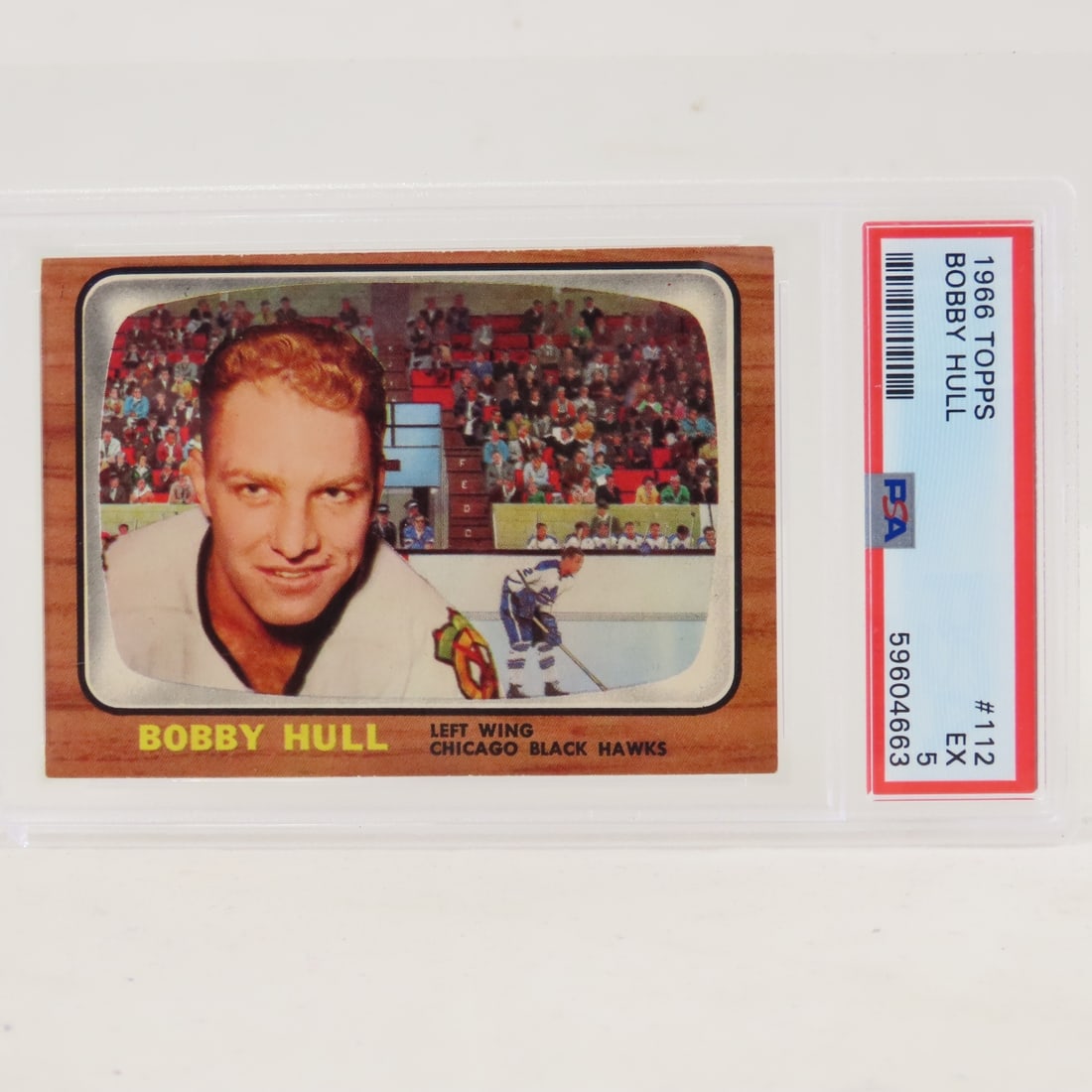 1966 Topps Bobby Hull #112 PSA 5 EX (1 of 5)