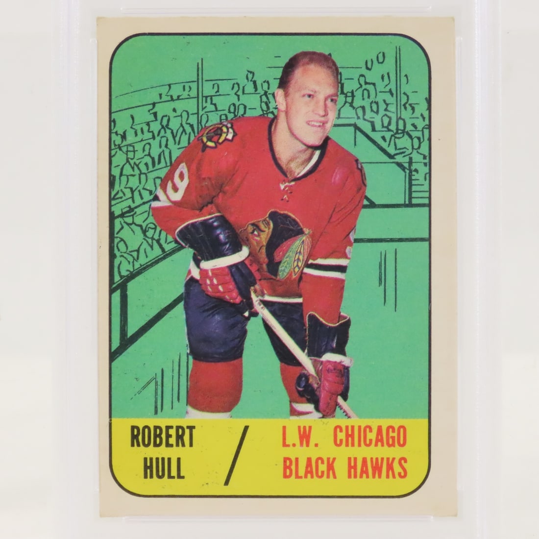 1967 Topps Bobby Hull #113 PSA 4 VG-EX - 2
