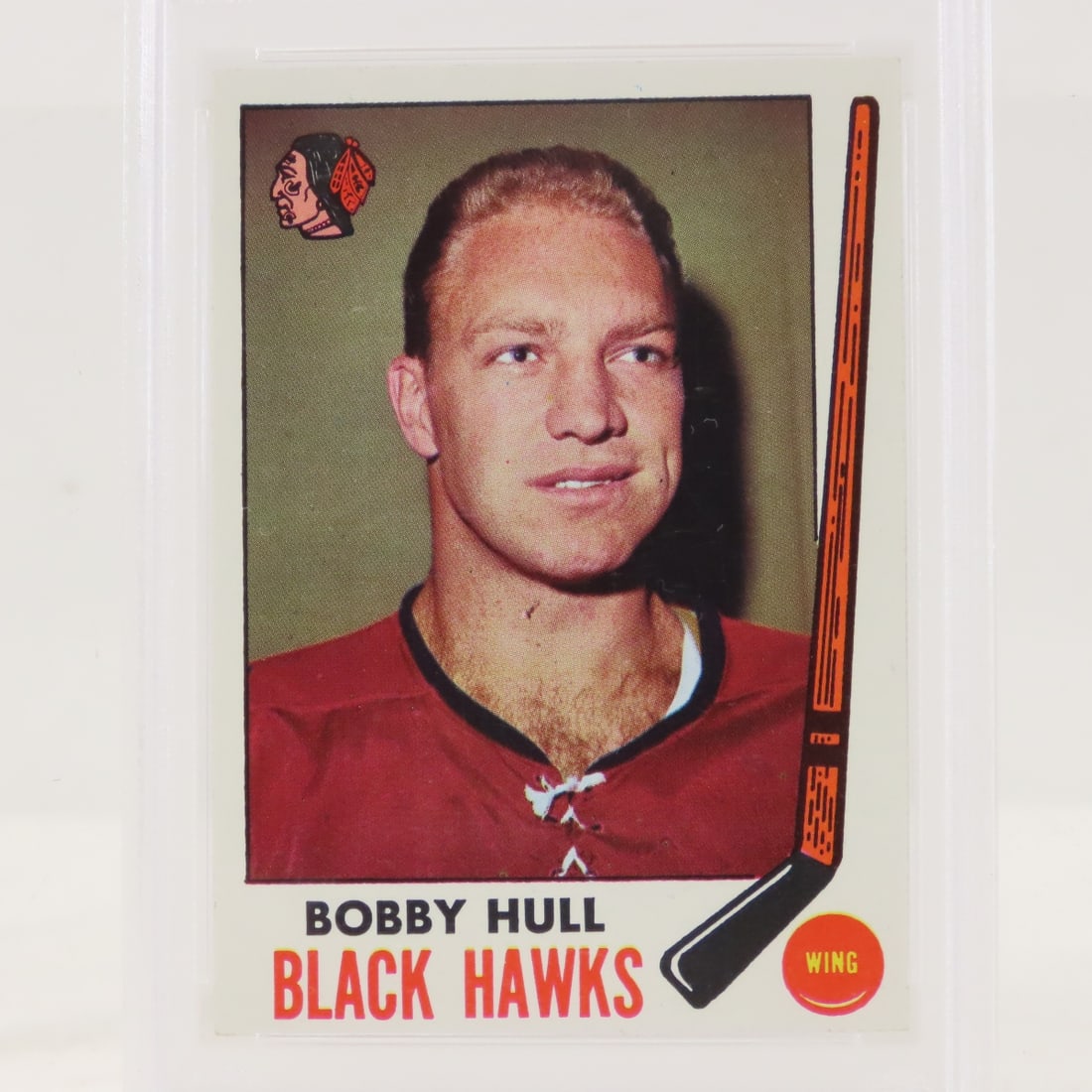 1969 Topps Bobby Hull #70 PSA 7 NM - 2