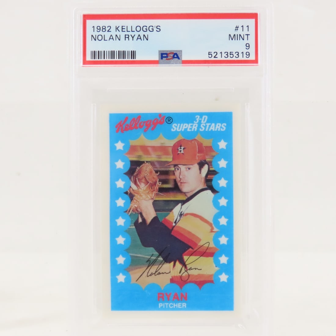 1982 Kellogg's Nolan Ryan #11 PSA 9 Mint (1 of 4)