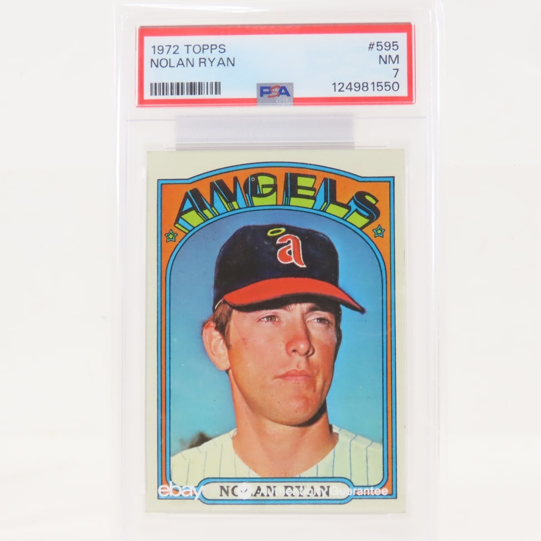 1972 Topps Nolan Ryan #595 PSA 7 NM (1 of 4)