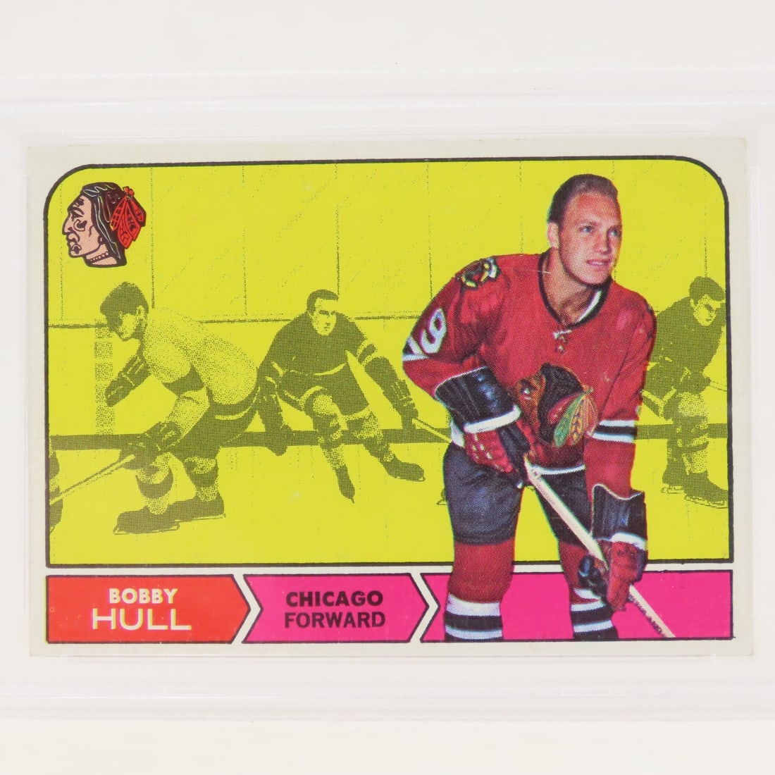 1968 Topps Bobby Hull #16 PSA 4 VG-EX - 2