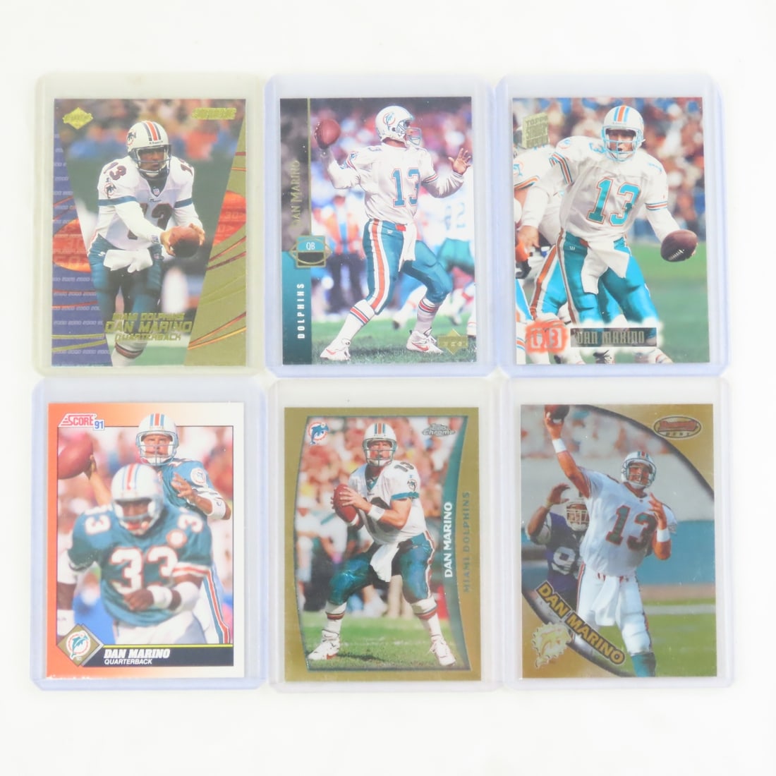30+ Dan Marino Football Cards in plastic sleeves - 6