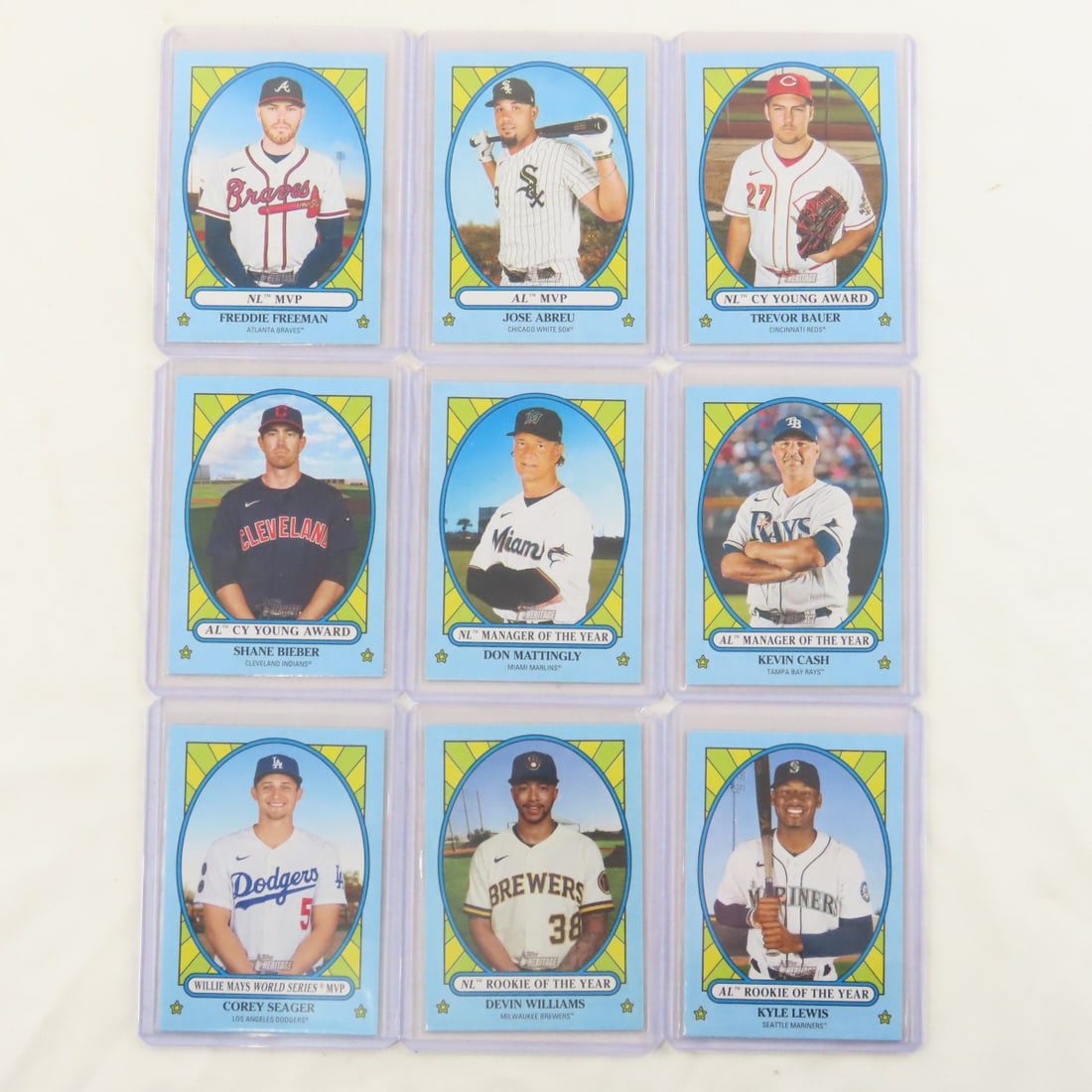 2021 Topps Heritage Baseball Complete Master Set - 14