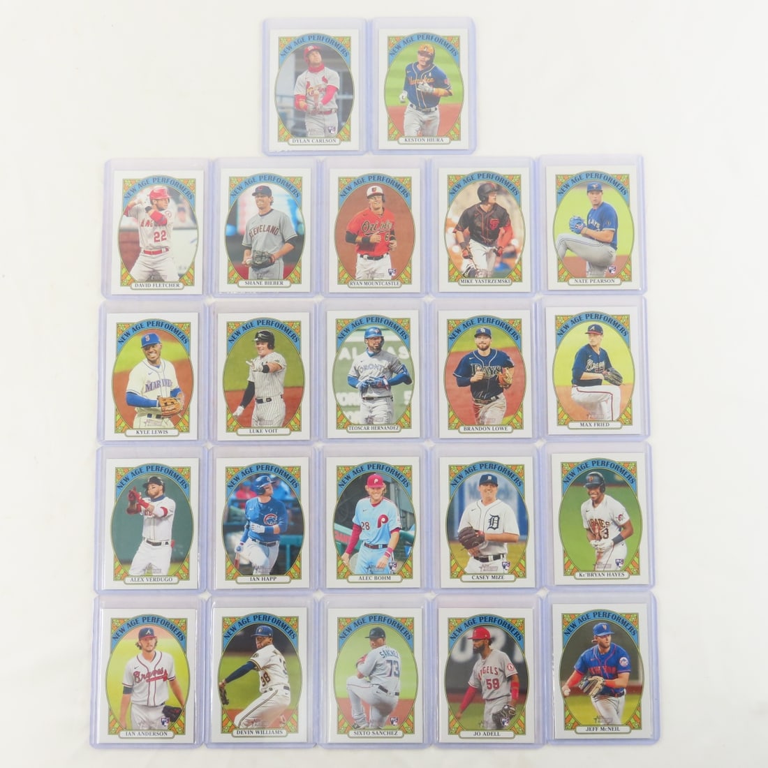 2021 Topps Heritage Baseball Complete Master Set - 15