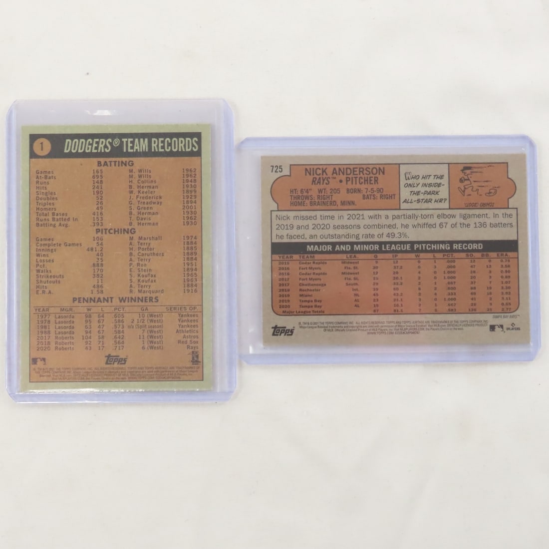 2021 Topps Heritage Baseball Complete Master Set - 4