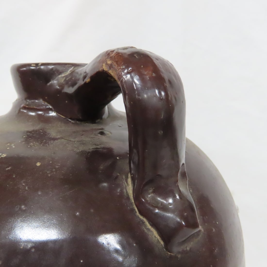 Albany Slip & White Unmarked Stoneware Jugs - 7