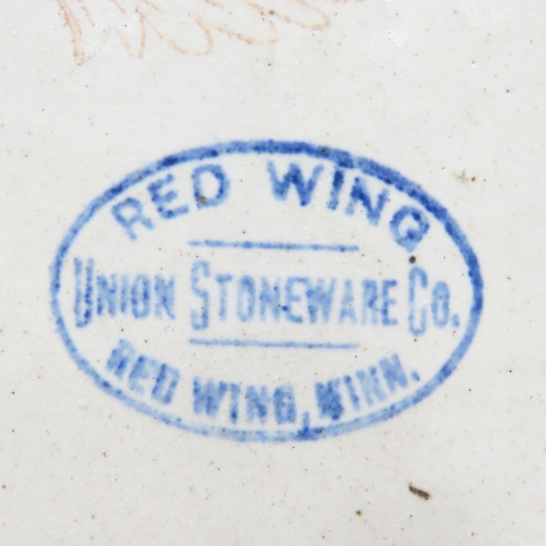Red Wing Union 3 Gal. Stoneware Jug-bottom stamped - 7
