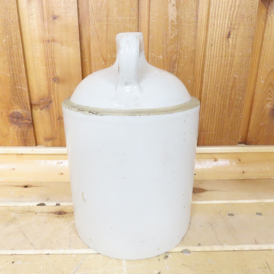 5 Gallon Red Wing Union Stoneware Small Wing Jug - 7