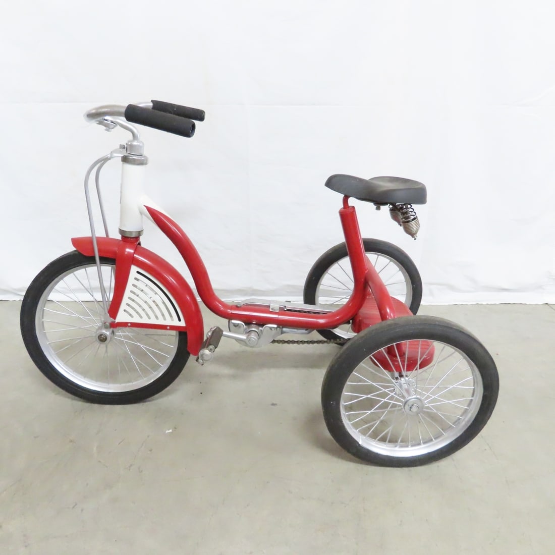Vintage Junior Toy Corp Chain Drive Tricycle - 2