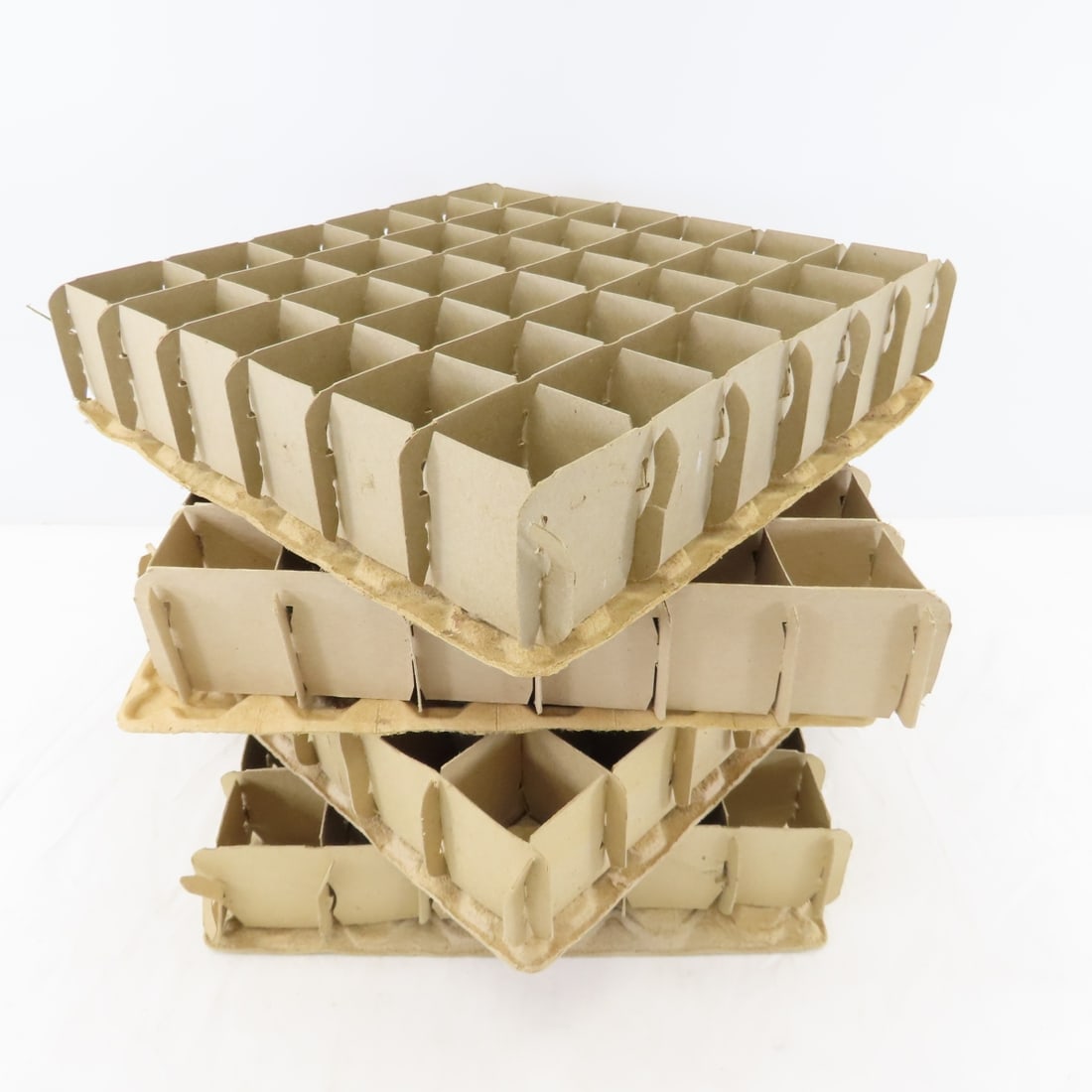Antique John A Salzer, Lacrosse WI, Wood Egg Crate - 7