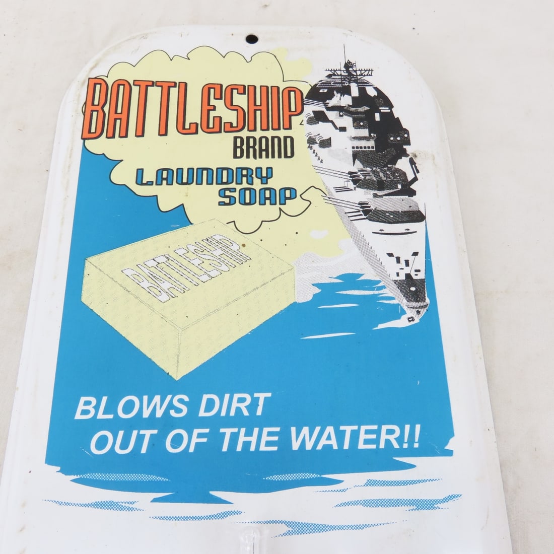 Two Dogs Beer Sign, Battleship Thermometer & more - 7