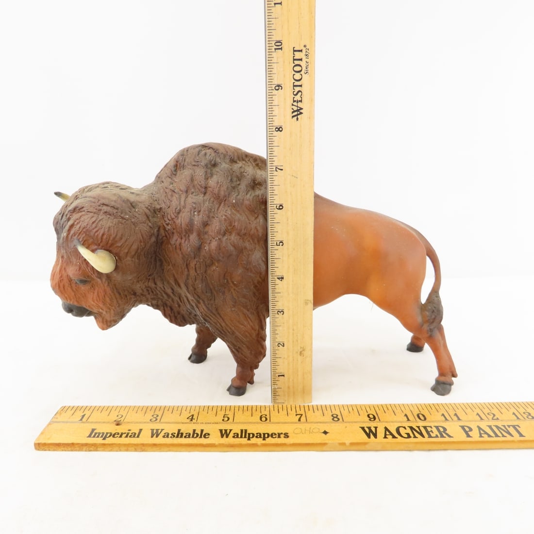 Vintage Plastic Bison & Cattle Figures - 11