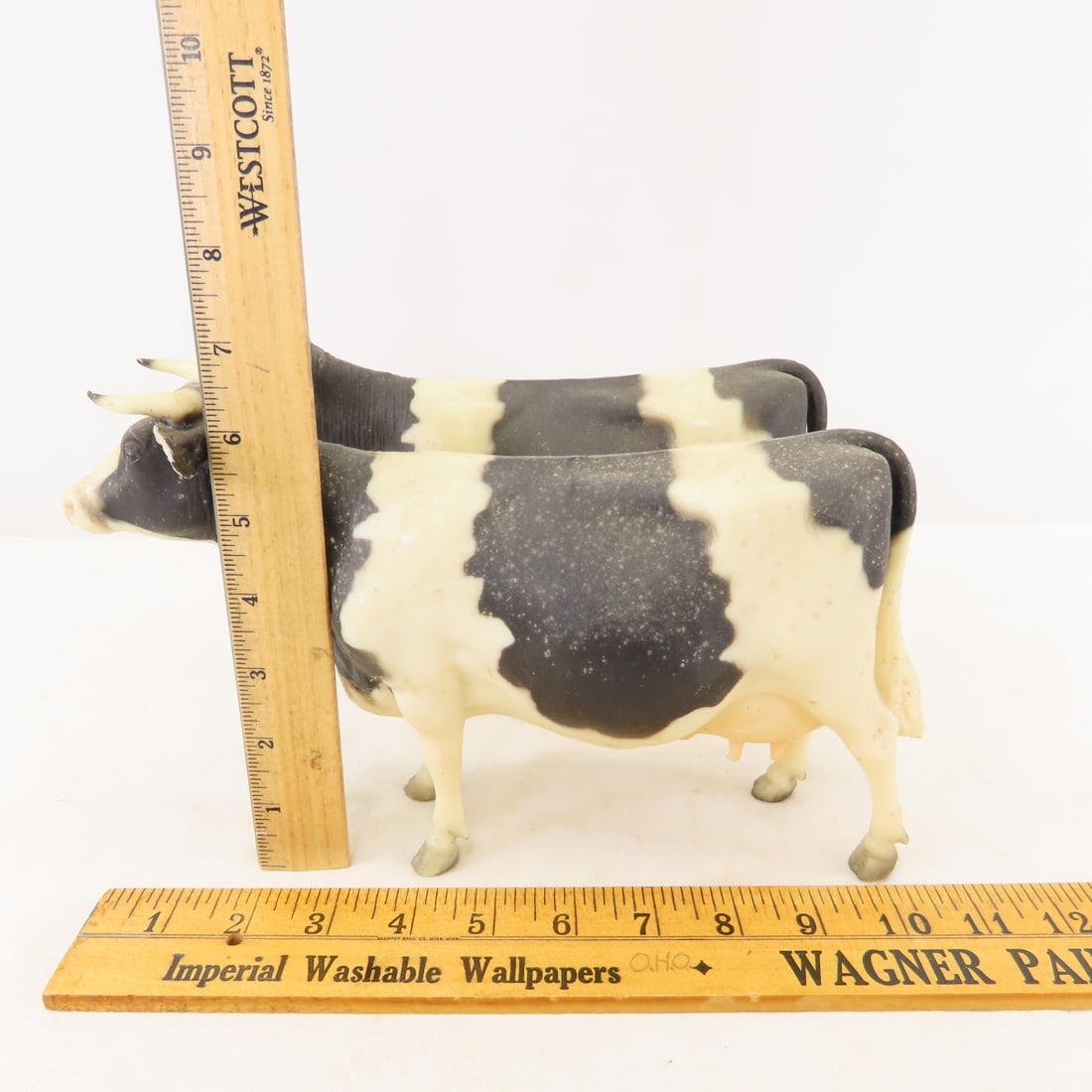 Vintage Plastic Bison & Cattle Figures - 13