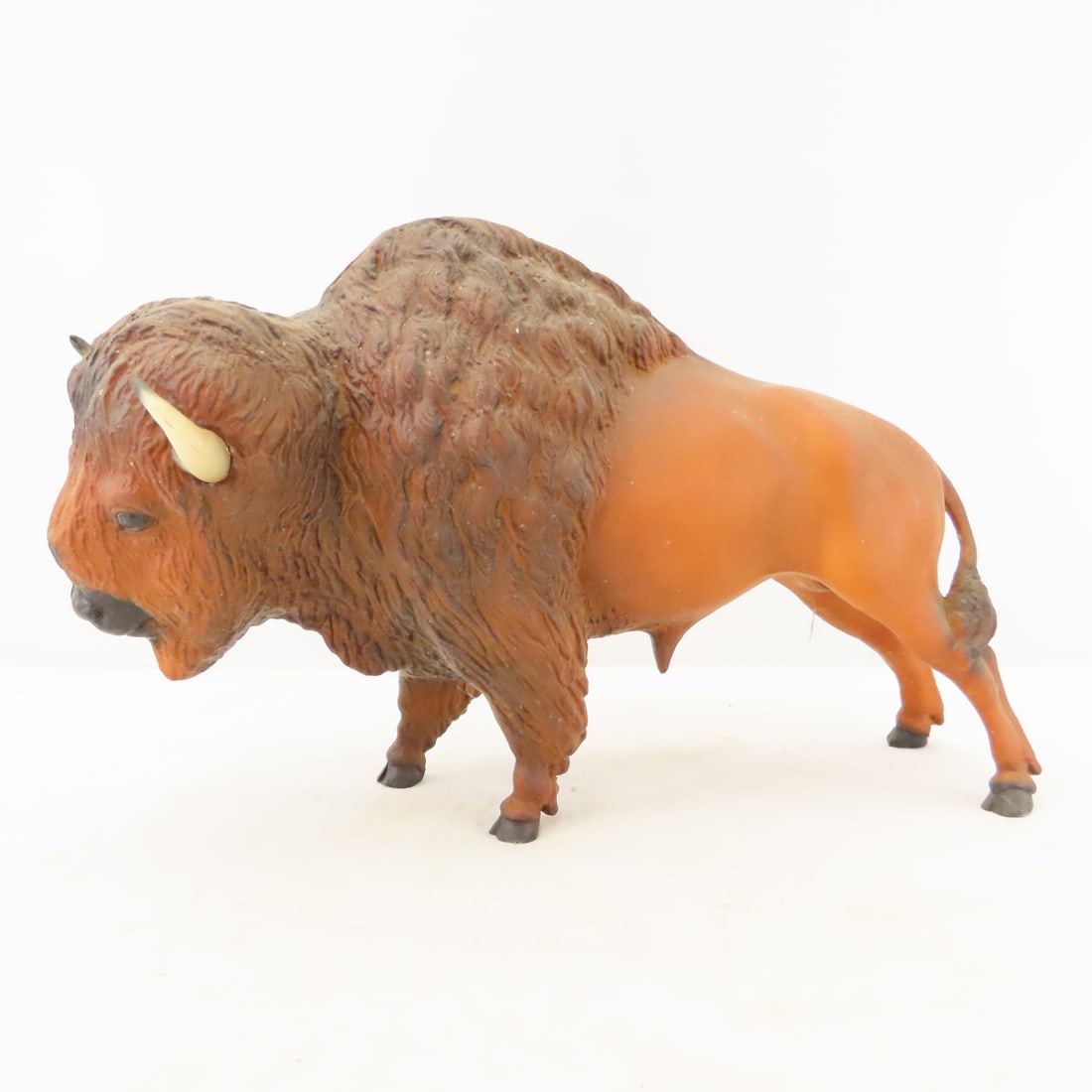 Vintage Plastic Bison & Cattle Figures - 2