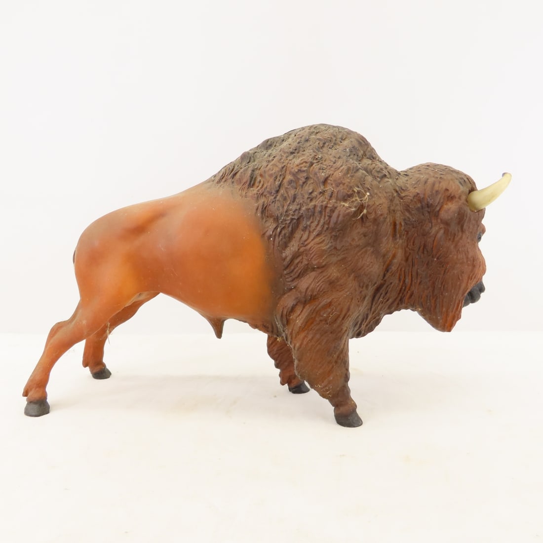 Vintage Plastic Bison & Cattle Figures - 3