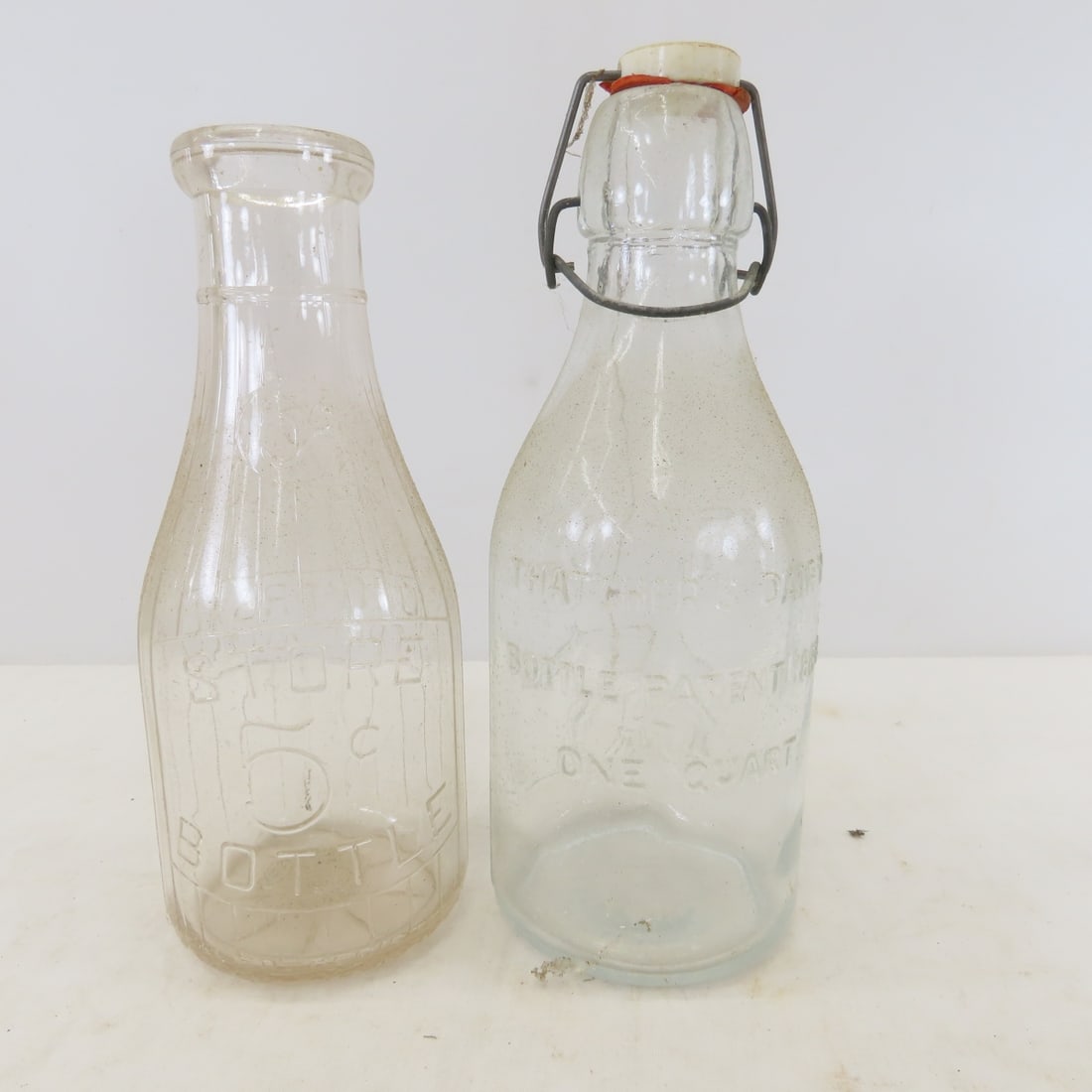 Collection of Vintage Milk Bottles, Ahrens & Other - 7
