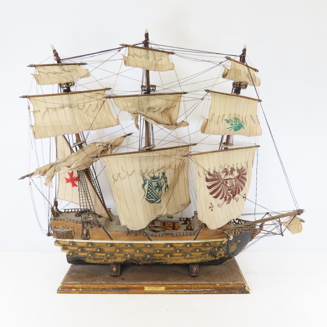 1690 Spanish War Ship Model - 2
