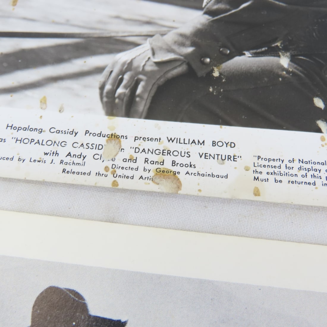 Hopalong Cassidy Movie Posters, Script & More - 7