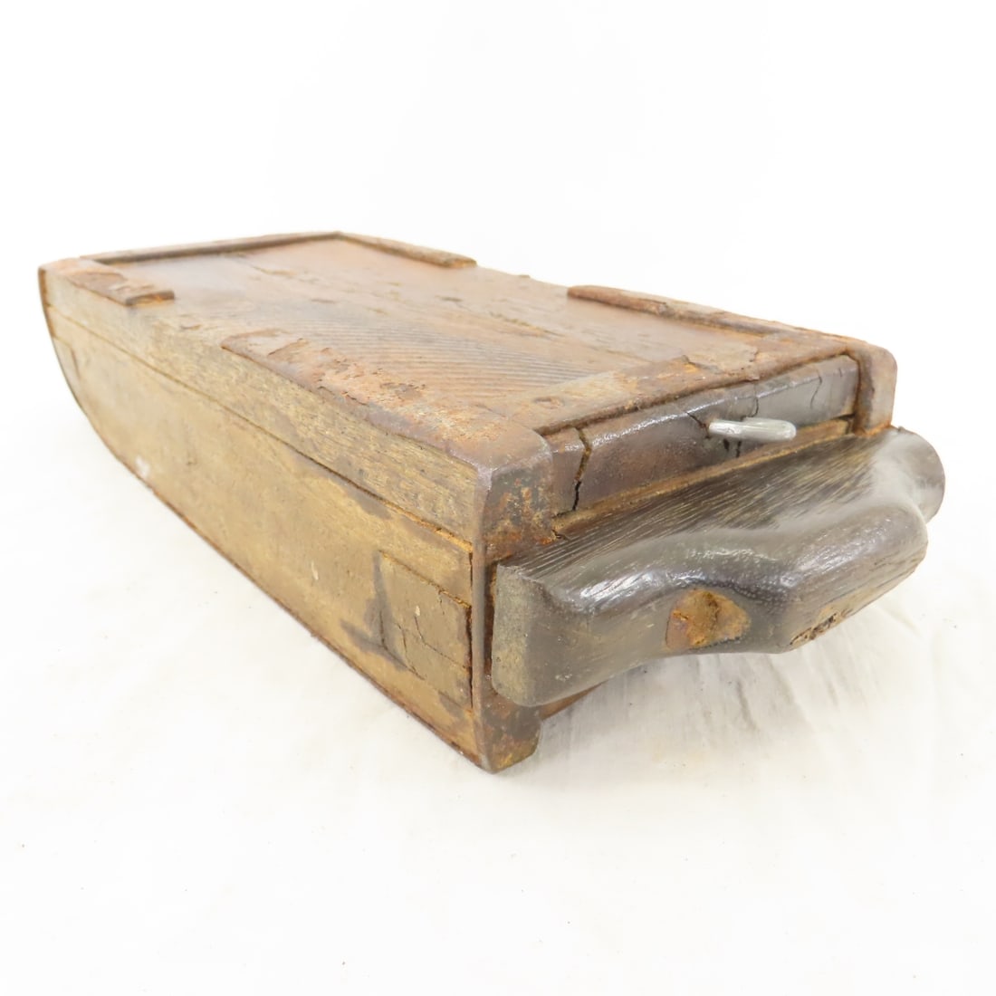 Handmade Wood Antique Primitive Brick Mold - 7