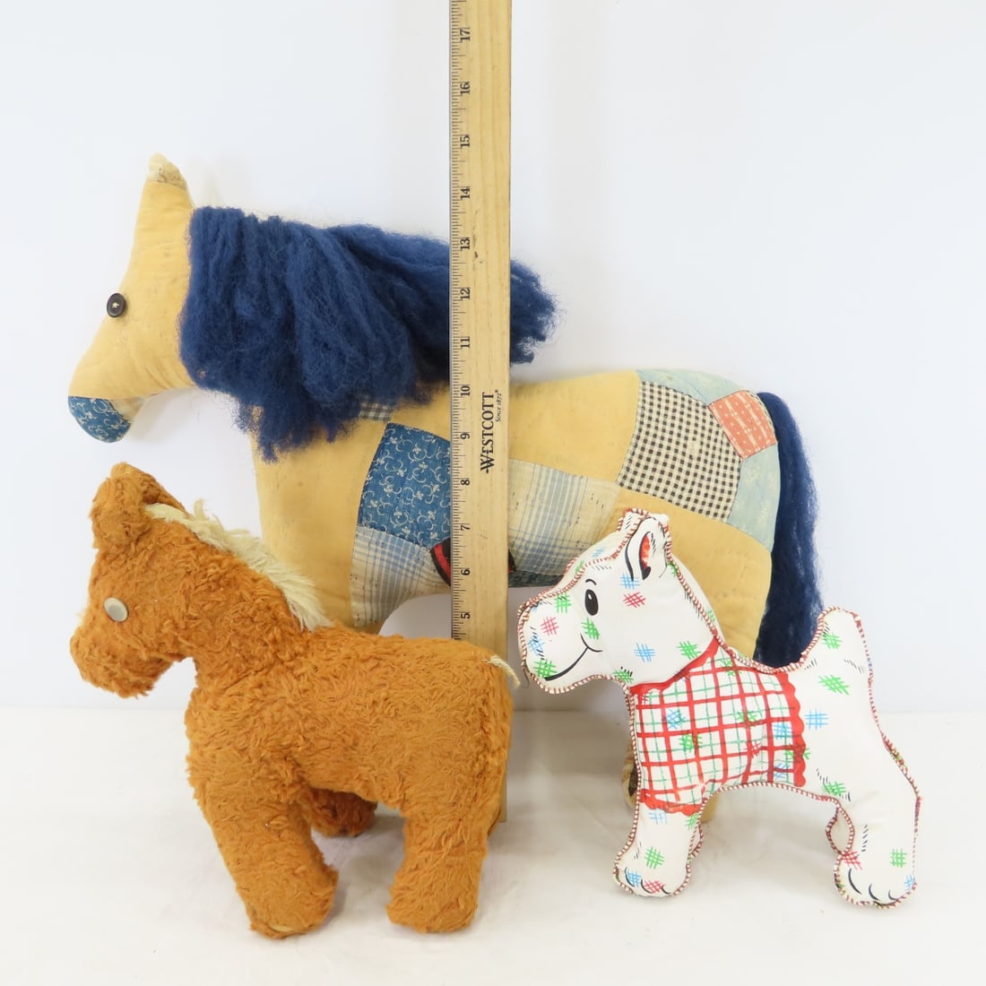 Vintage Hand Sewn Horse, Teddy Bear & Others - 18