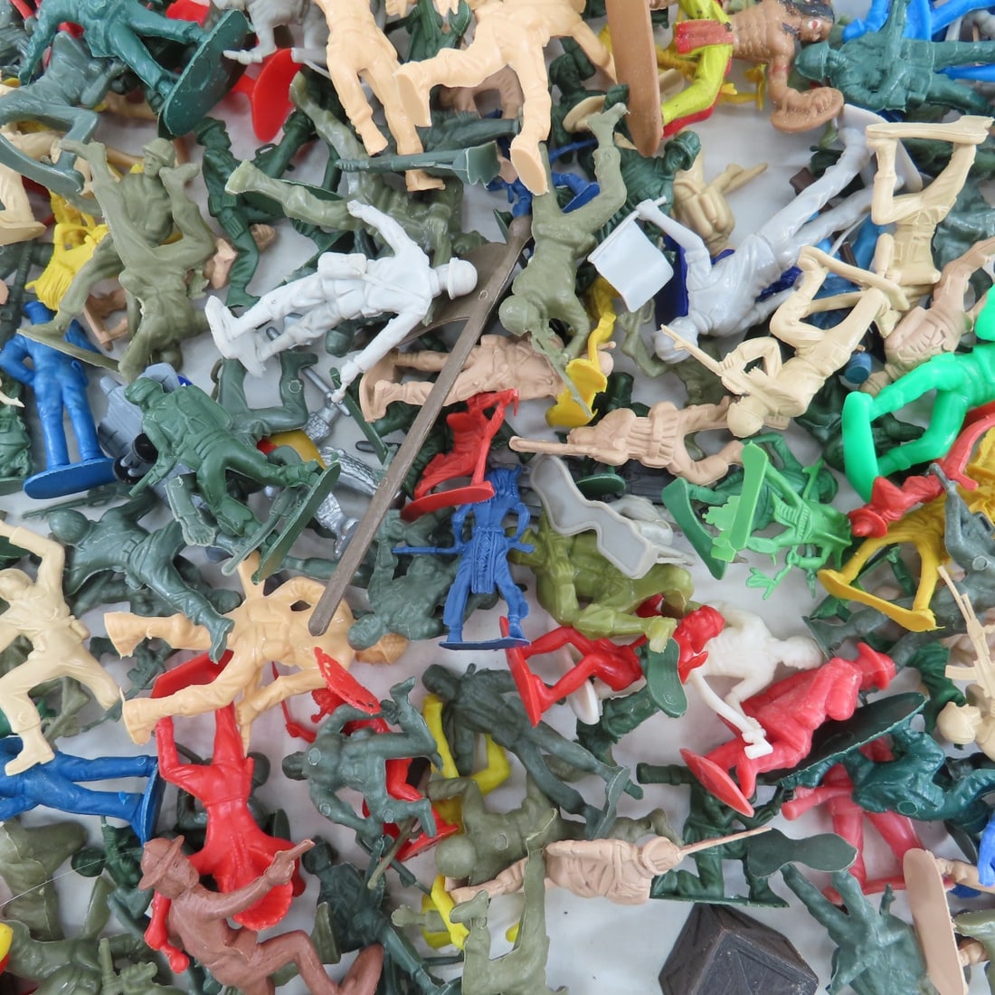 Vintage Plastic Figures -Army, Western, Airplanes - 7