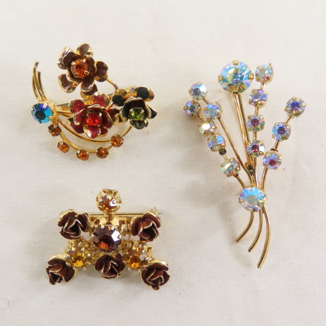 Austria, Czech, Capri & Other Vintage Brooches - 2