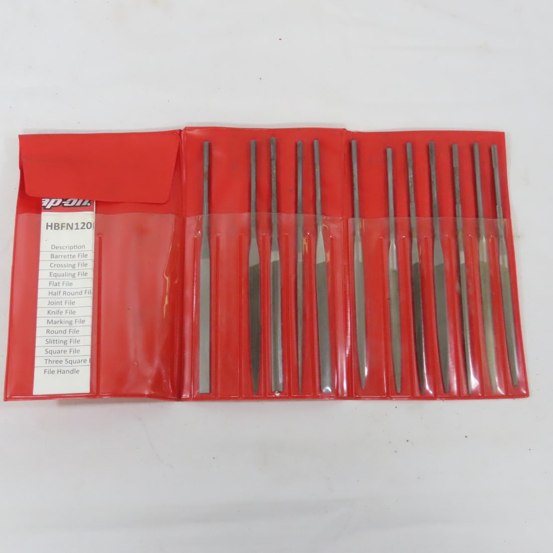 Snap-On HBFN120B Swiss Pattern Mini File Set - 2