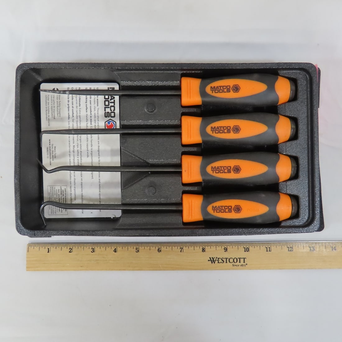 Matco PPAG PSM4B Pick & Pry Sets in Cases - 2