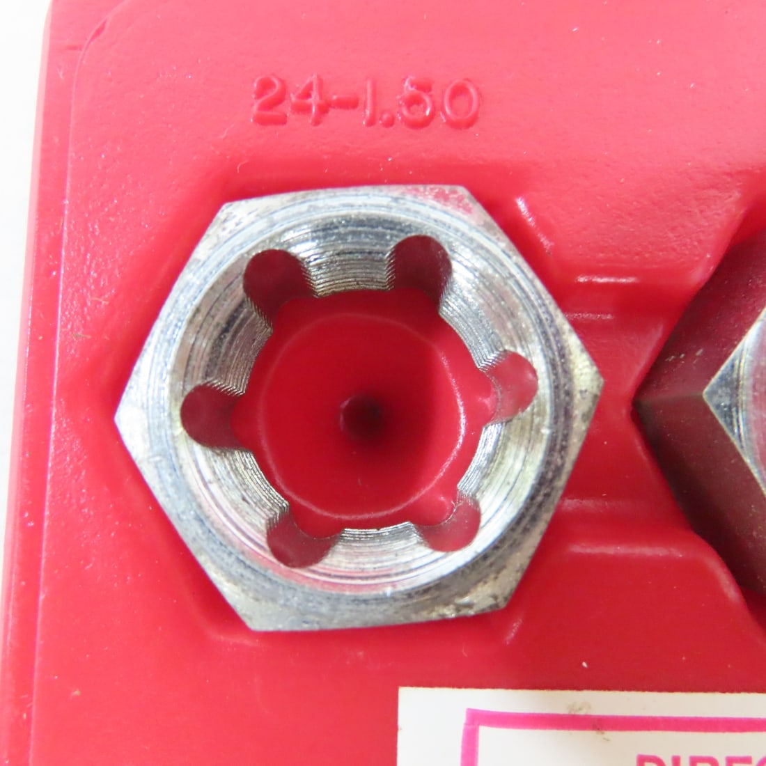 Cornwell JA-52 7pc Spindle Re-Threading Die Set - 2