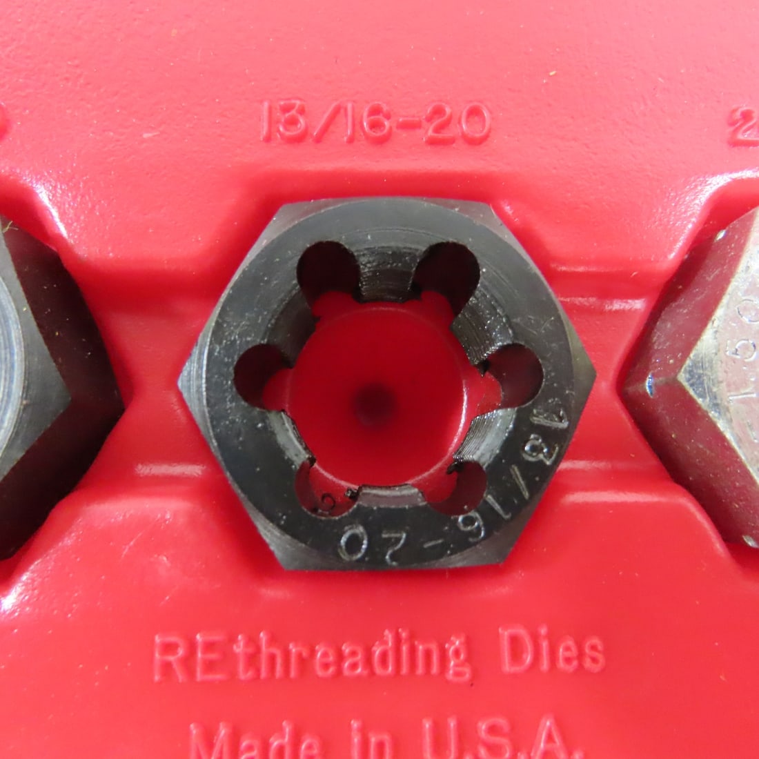 Cornwell JA-52 7pc Spindle Re-Threading Die Set - 7