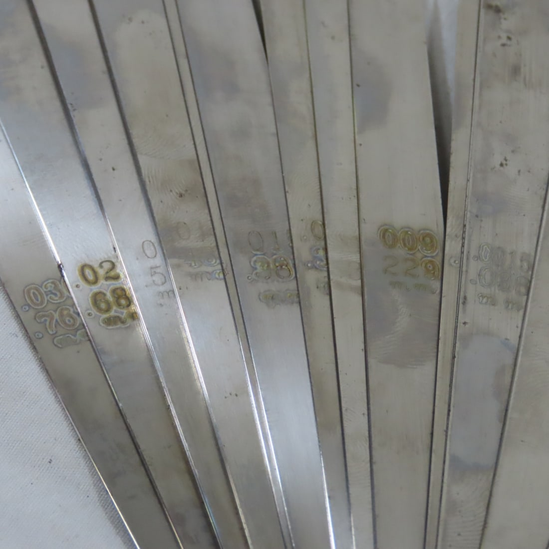Carlyle/NAPA 22 & 25 Blade Feeler Gauges - 7