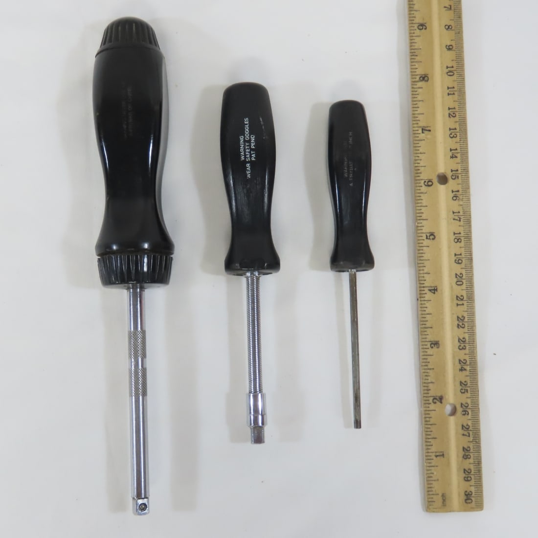 Snap-On Phillips, Hex, Flat Tip, Flexible Drivers - 7