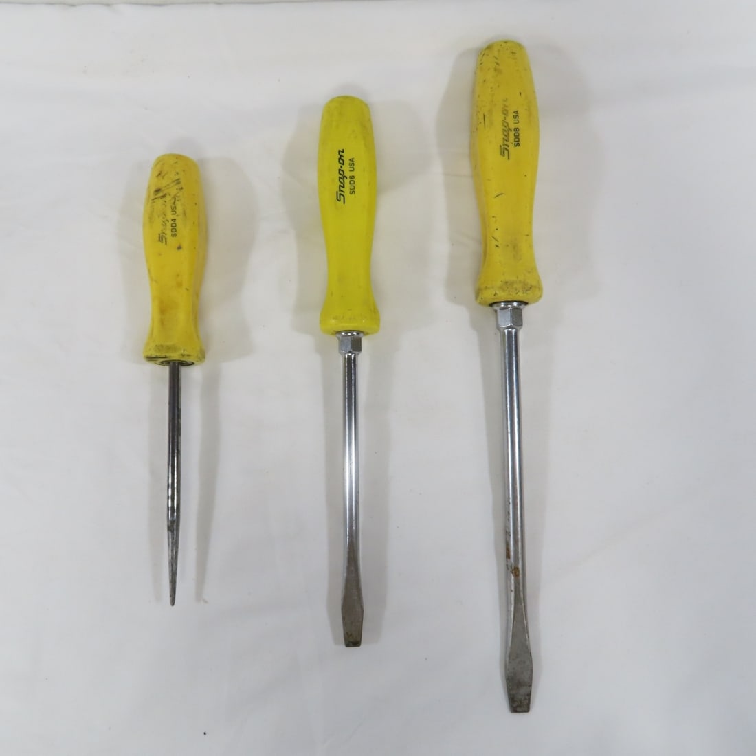 Snap-On 7pc Flat, Phillips & Stubby Screwdrivers - 2