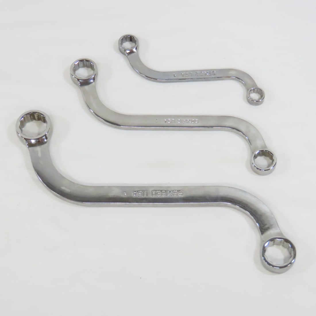 Snap-On SBX605 5pc SAE S-Shaped Box Wrench Set - 7