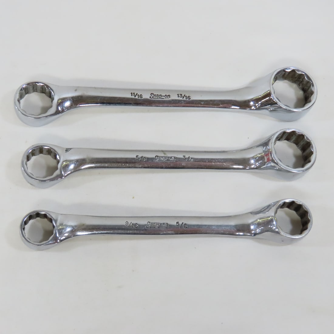 Snap-On XS609 9pc SAE Short 10° Offset Wrench Set - 2