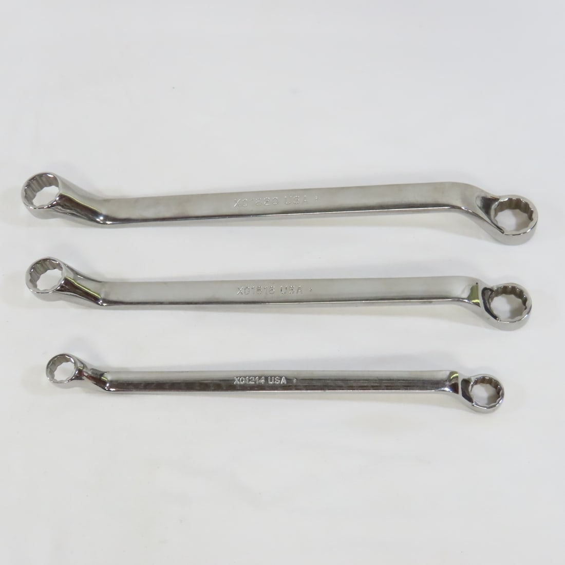 Snap-On XO605 5pc SAE 60° Deep Offset Wrench Set - 7