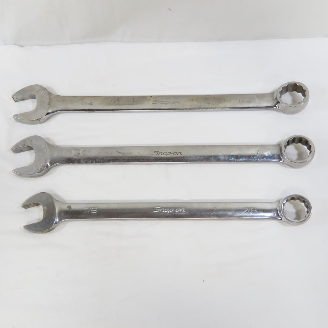 Snap-On OEX714KB 14pc SAE Combo Wrench Set - 2