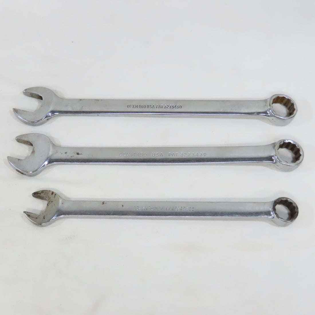 Snap-On OEXM710B 10pc Metric Combo Wrench Set - 7