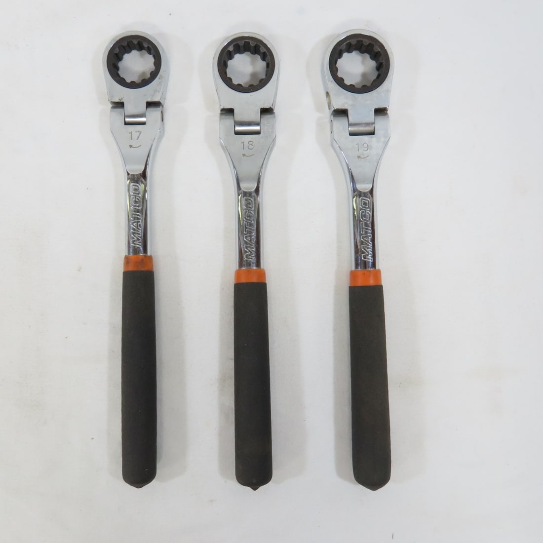 Matco SRFM102PA 10pc Metric Flex Ratchet Wrenches - 2
