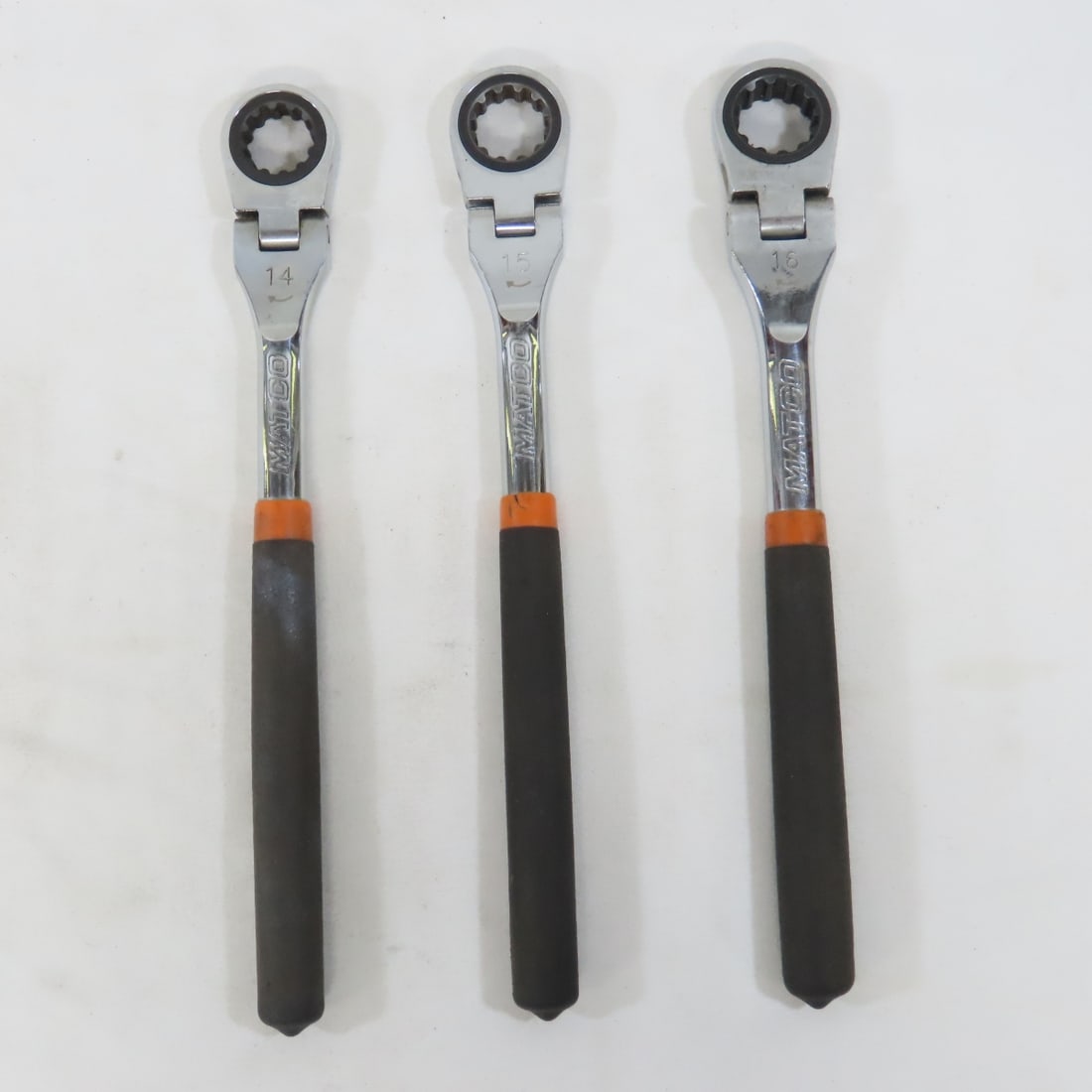 Matco SRFM102PA 10pc Metric Flex Ratchet Wrenches - 7