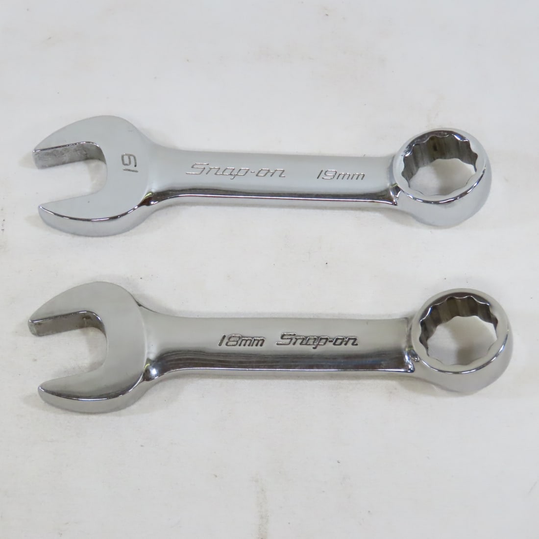 Snap-On 5 Piece Metric Midget Combo Wrenches - 2