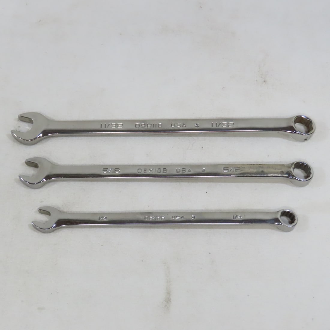 Snap-On 1/4" 5/16" 11/32" Combo Wrenches - 2