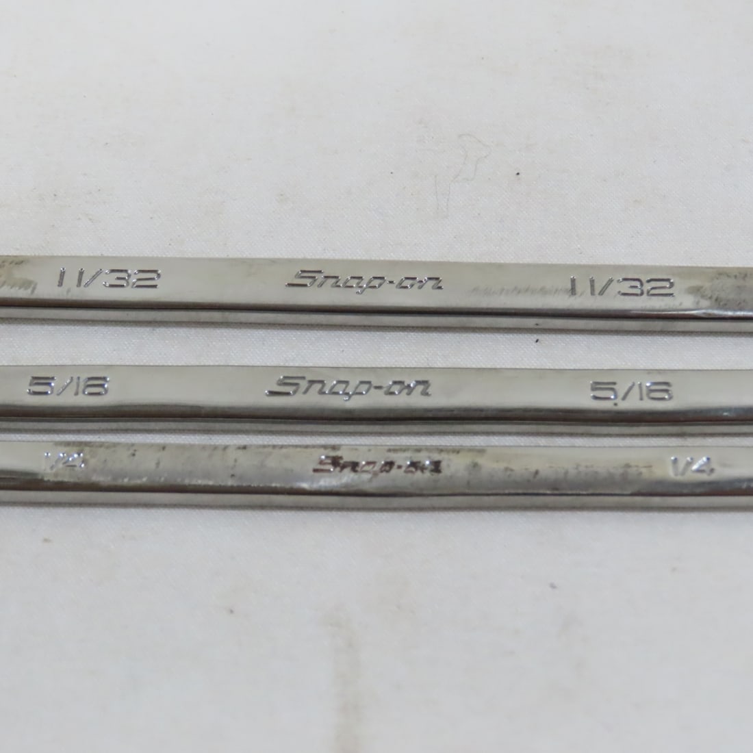 Snap-On 1/4" 5/16" 11/32" Combo Wrenches - 3