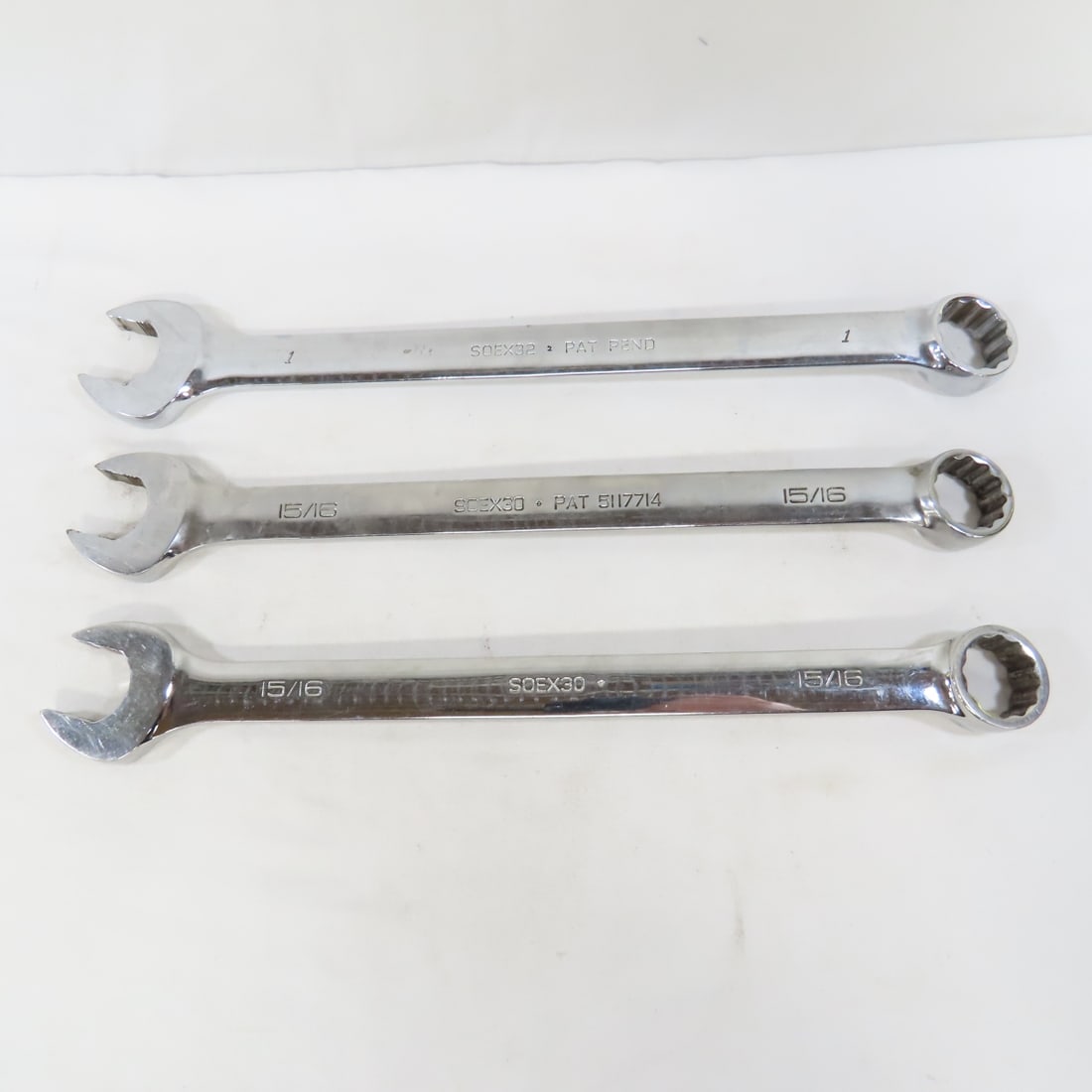 Snap-On 15/16" & 1" Combo Wrenches - 2